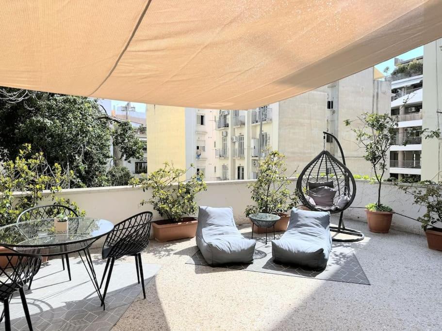 Amazing 3Bdr Apt With Unique Roof Garden In Plaka Atenas Exterior foto