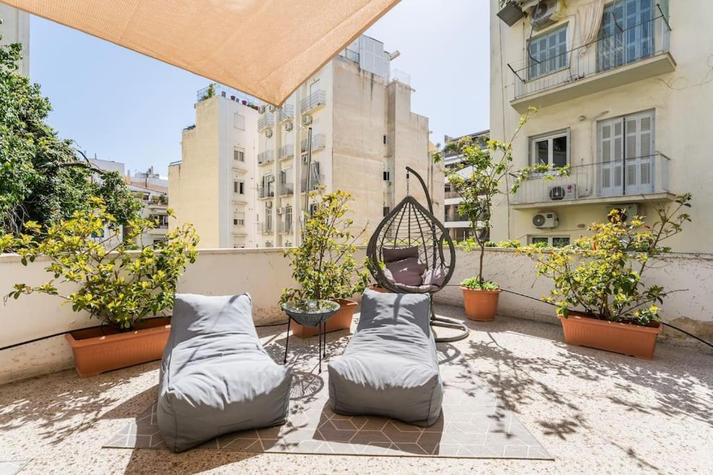 Amazing 3Bdr Apt With Unique Roof Garden In Plaka Atenas Exterior foto